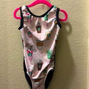 Starbucks Gymnastics Leotard Size 8